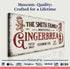 Family Gingerbread Bakery Christmas Sign