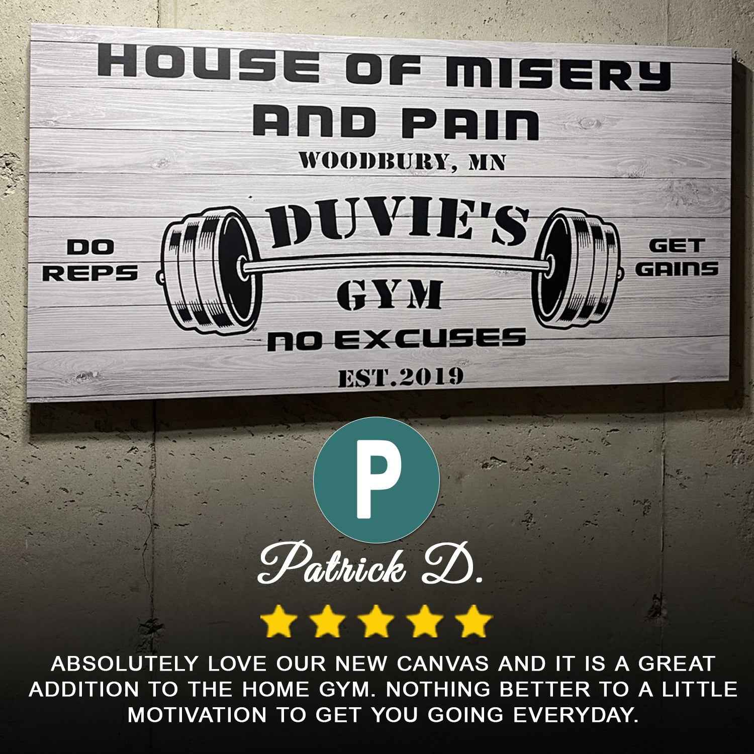 Gym Sign IV