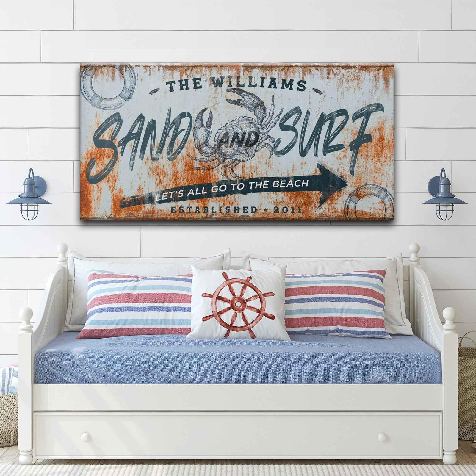 Sand And Surf Sign V