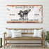 Holstein Ranch Sign