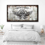 Live Free Ride Hard Sign