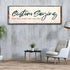 Custom Saying Sign