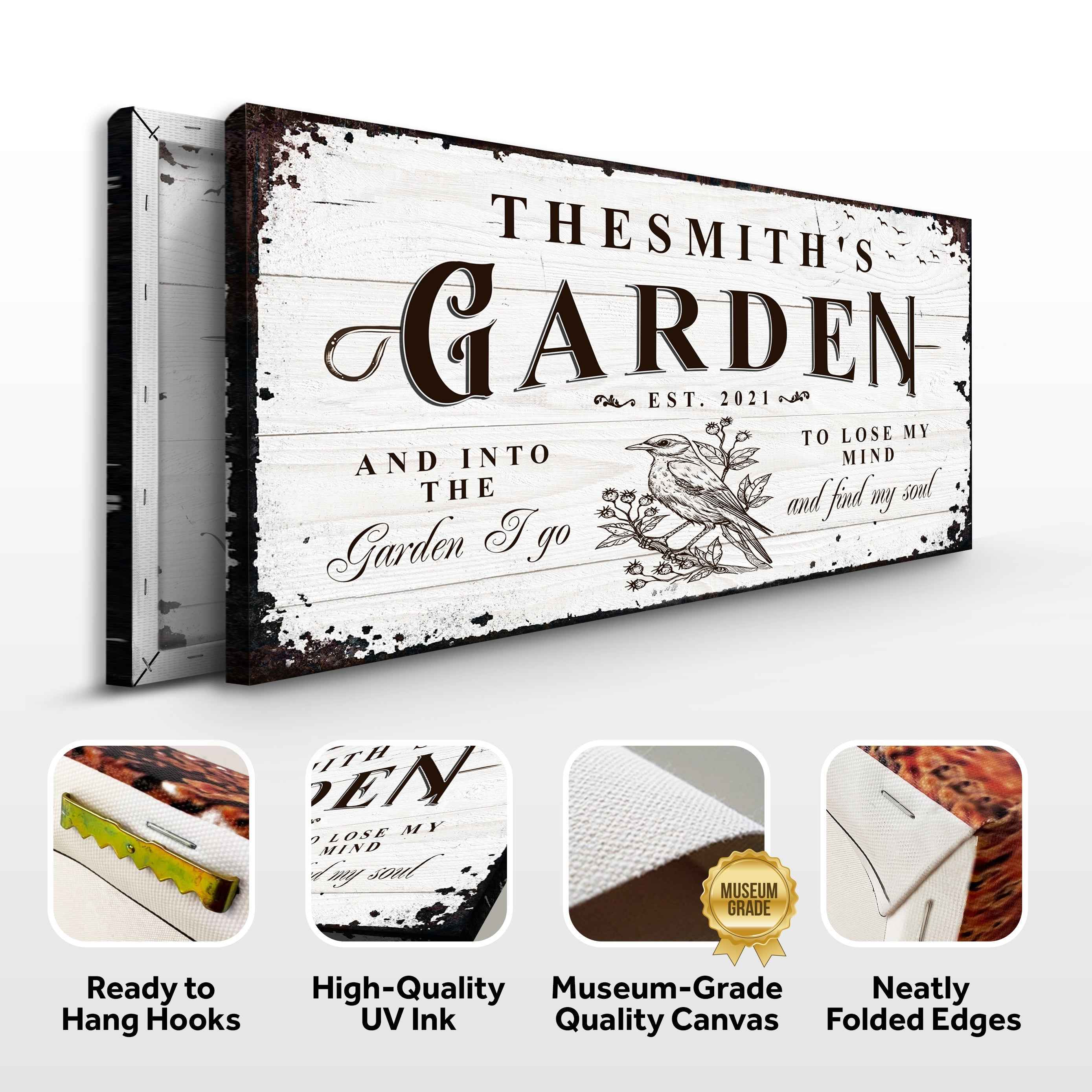 Family Garden Sign