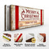 Merry Christmas And A Happy New Year Sign