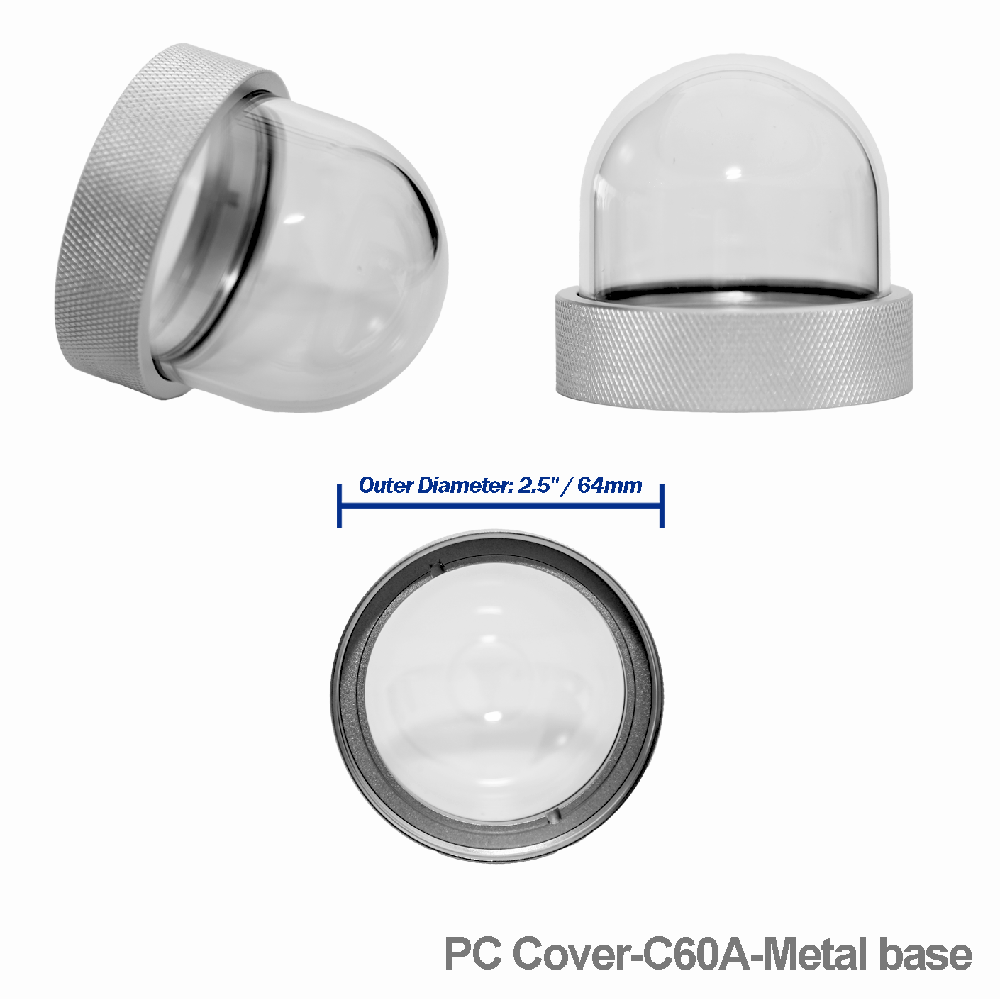 Skids for 2" C60 Camera Head