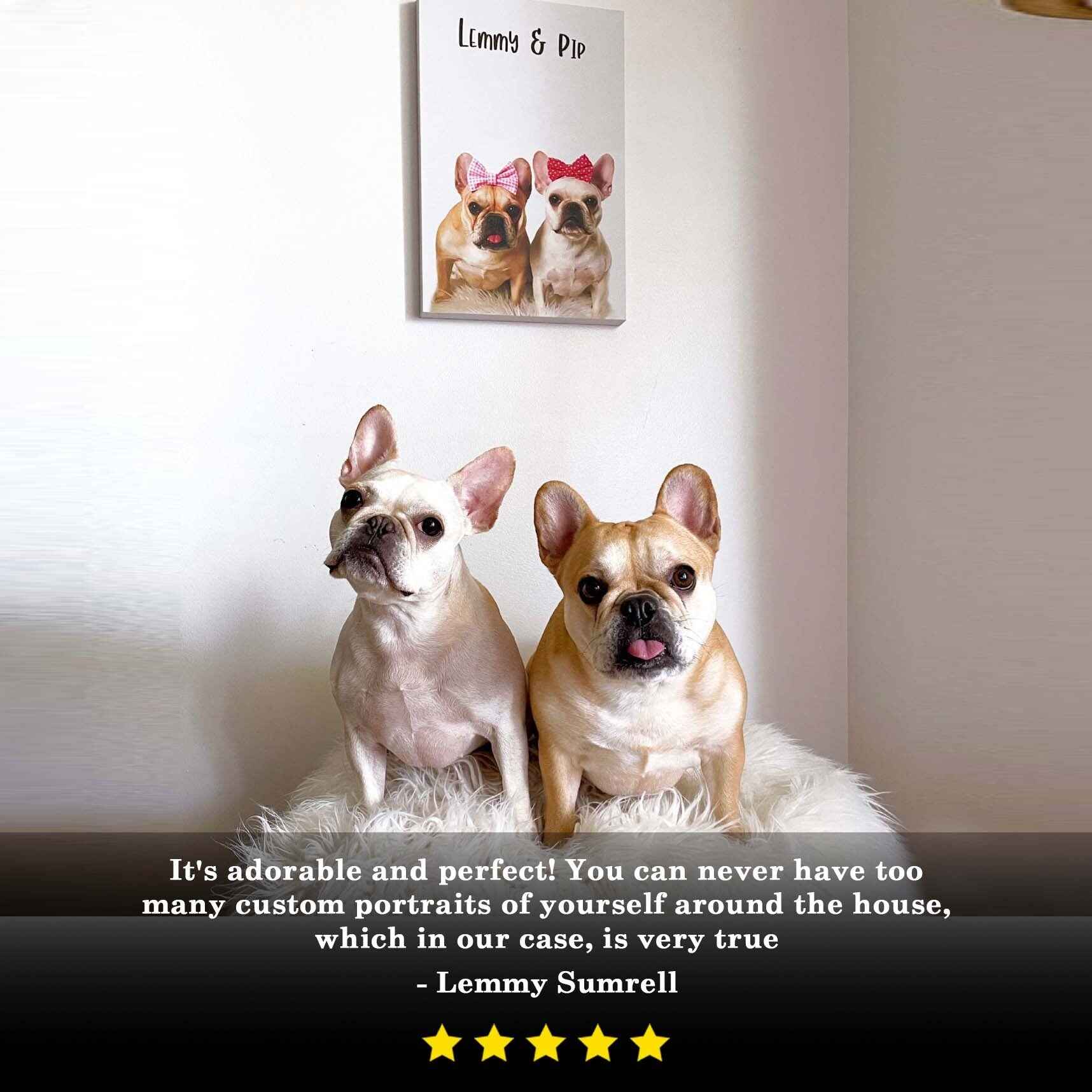 Pet Canvas Sign