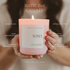 All of Me Loves All of You Soy Candle - Pink Matte Jar - 15 oz