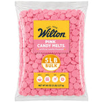 Wilton Pink Confectionery Melting Wafers – Bulk Value Bag