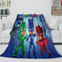 PJ Masks Blanket Kids Flannel Throw Room Decoration
