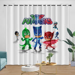 PJ Masks Curtains Kids Blackout Window Drapes Room Decoration