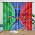 PJ Masks Curtains Kids Blackout Window Drapes Room Decoration