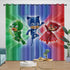 PJ Masks Curtains Pattern Blackout Window Drapes Room Decoration