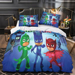 PJ Masks Duvet Cover Kids Bedding Set Without Filler