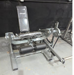 Pro Strength Leg Extension - Muscle D Fitness - Adjustable - Plate Loaded - Quads Machine