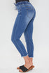 Women's Petite High Rise Denim Ankle Jogger