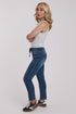 Women's Petite High Rise Denim Ankle Jogger