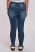 Women's Petite High Rise Denim Ankle Jogger