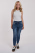 Women's Petite High Rise Denim Ankle Jogger
