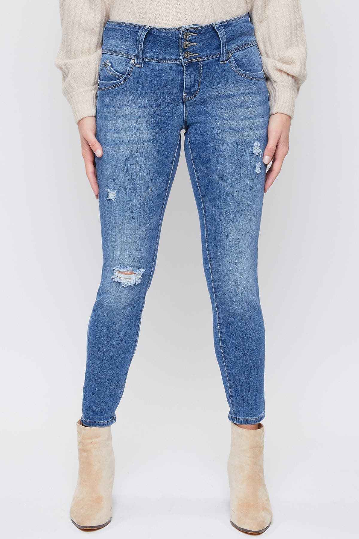 Women's Petite Sustainable WannaBettaButt Mid Rise Jeans