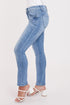 Women's Petite Curve Confidence  Mid Rise Skinny