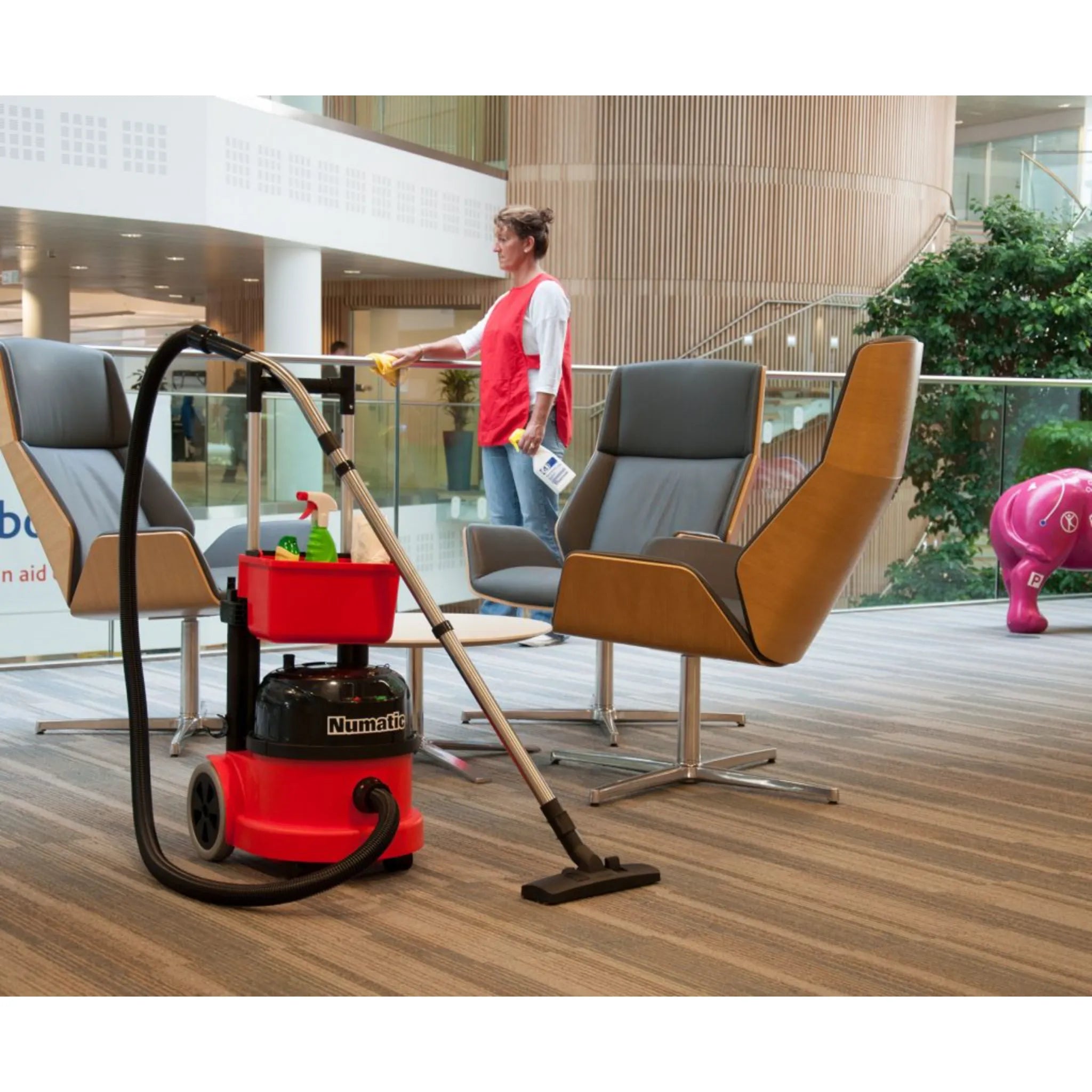 NaceCare PPR 390 ProVac Canister Vacuum with AST2 Floor Tool Kit