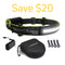 PRO 1000 Lumen Bundle Led Headlamp