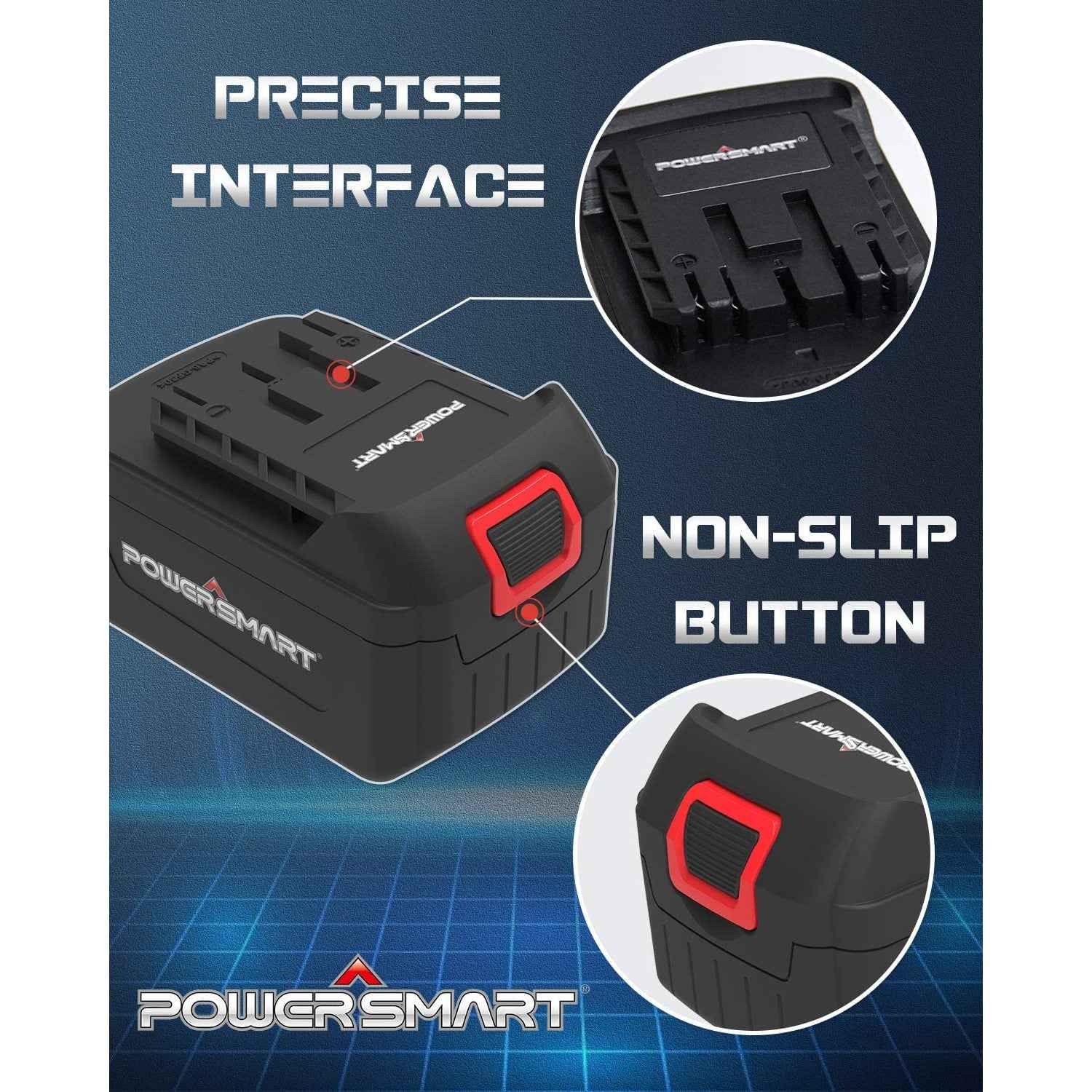 20V 2.0Ah Lithium-Ion Replacement Battery PS76020B