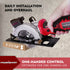20V Mini Circular Saw Cordless with 4.0Ah Battery and Charger PS76138A