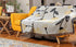 DaDa Bedding Yellow Fleur Botanical Sunshine Golden Floral Woven Tapestry Throw Blanket - 50” x 60” (18112)