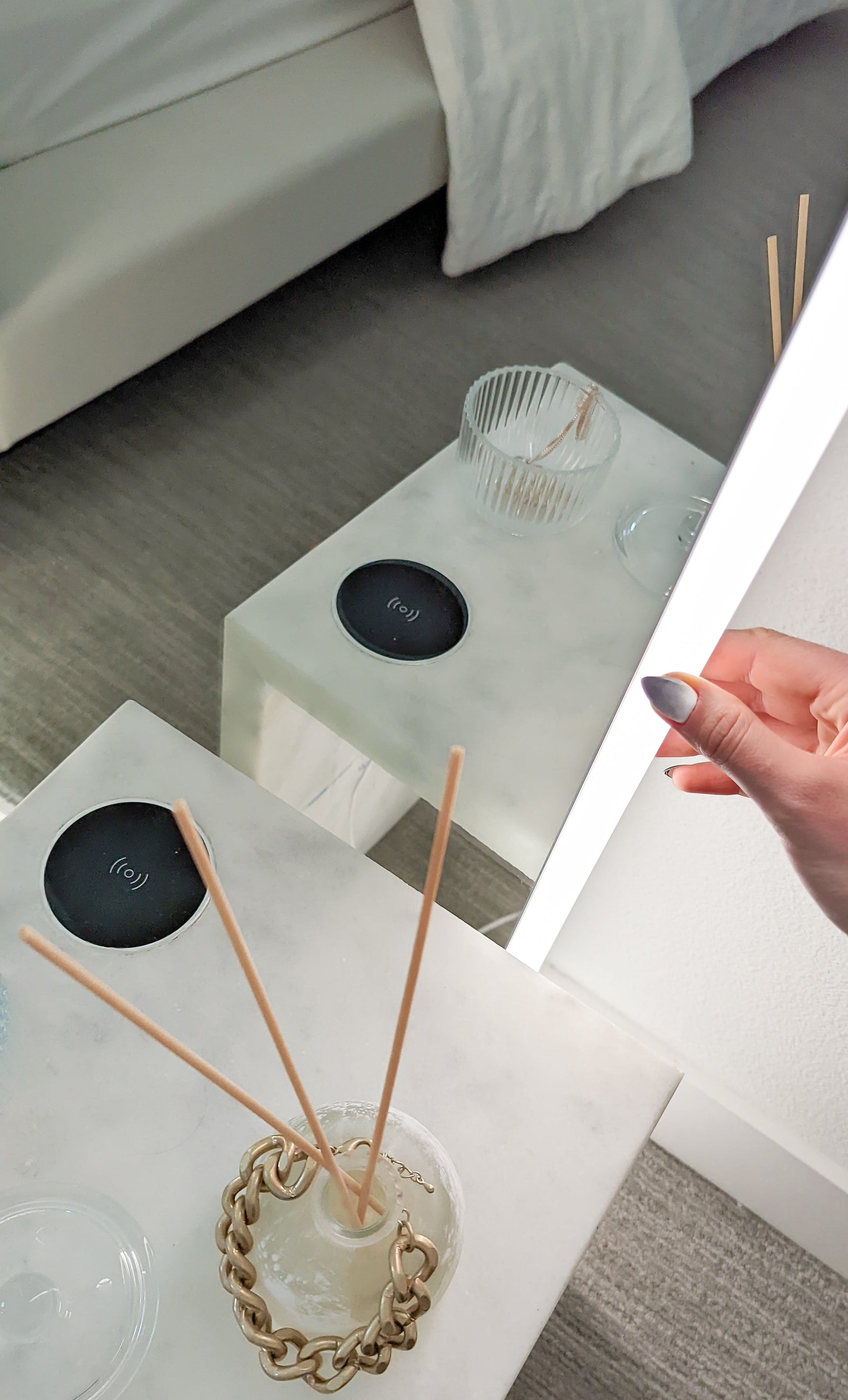 Zeek 65x22 LED Lighted Full Length Wall Mirror For Bedroom MA2265