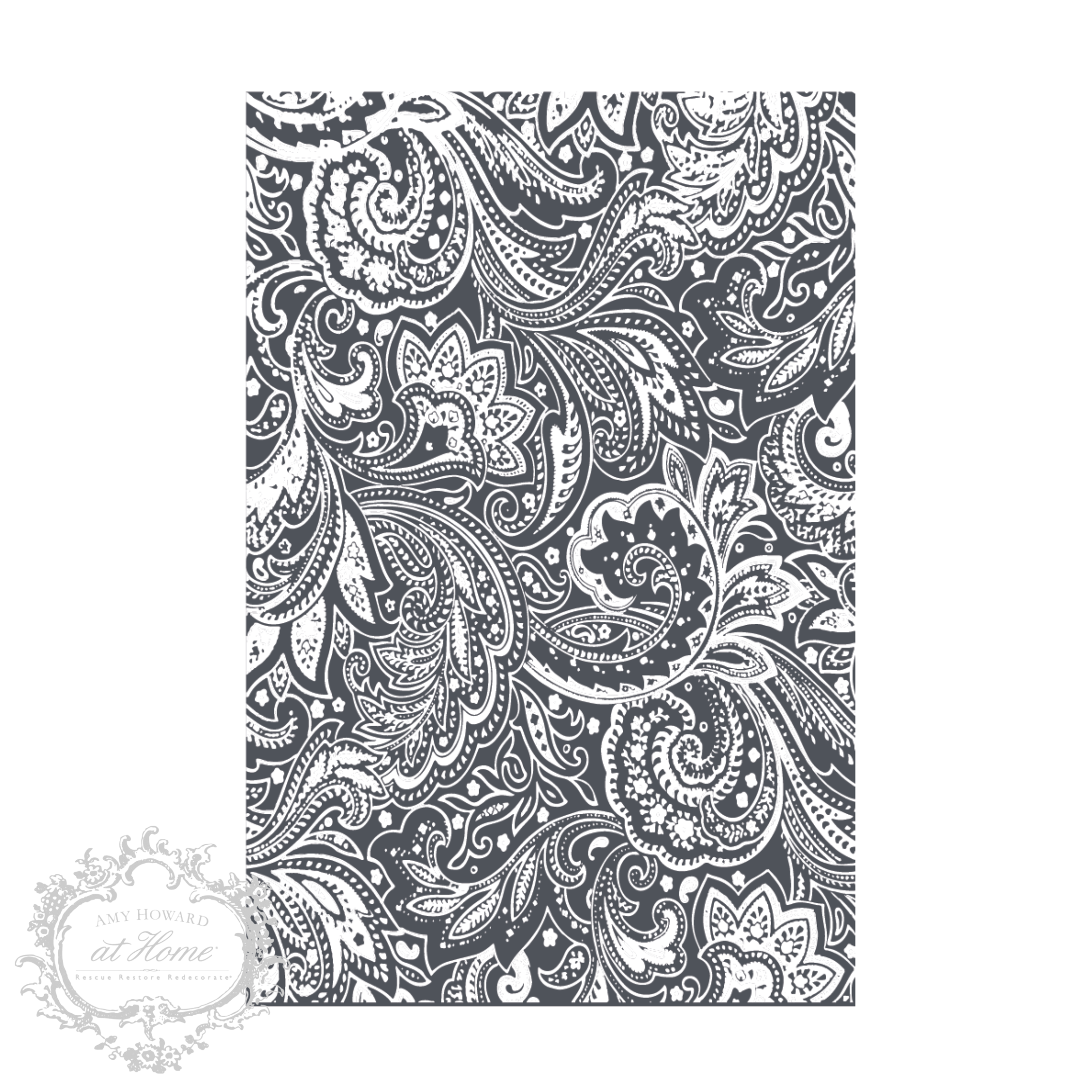 Paisley - Mesh Stencil 12x18