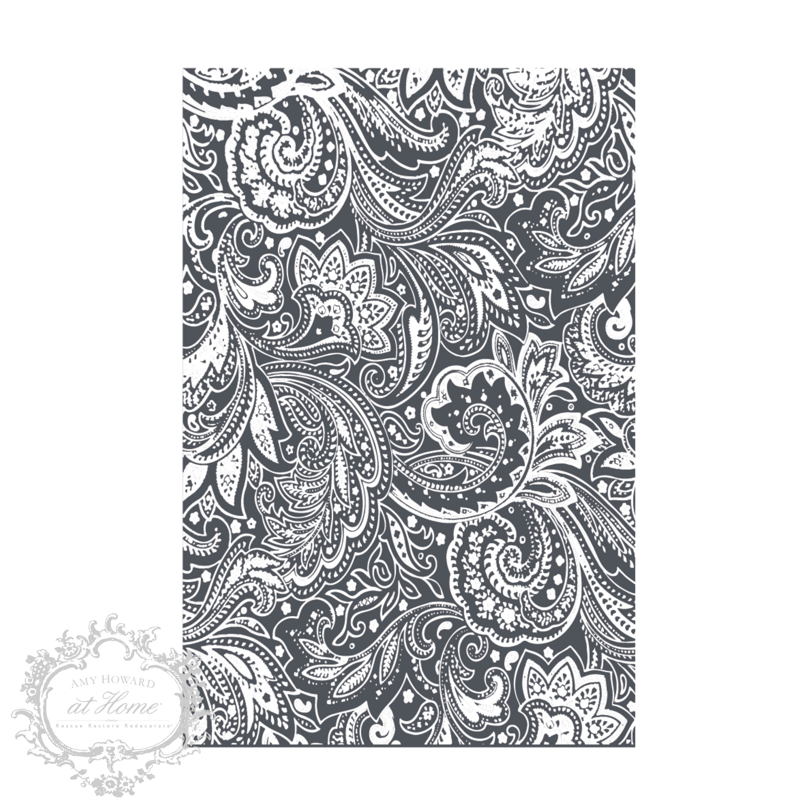 Paisley - Mesh Stencil 12x18