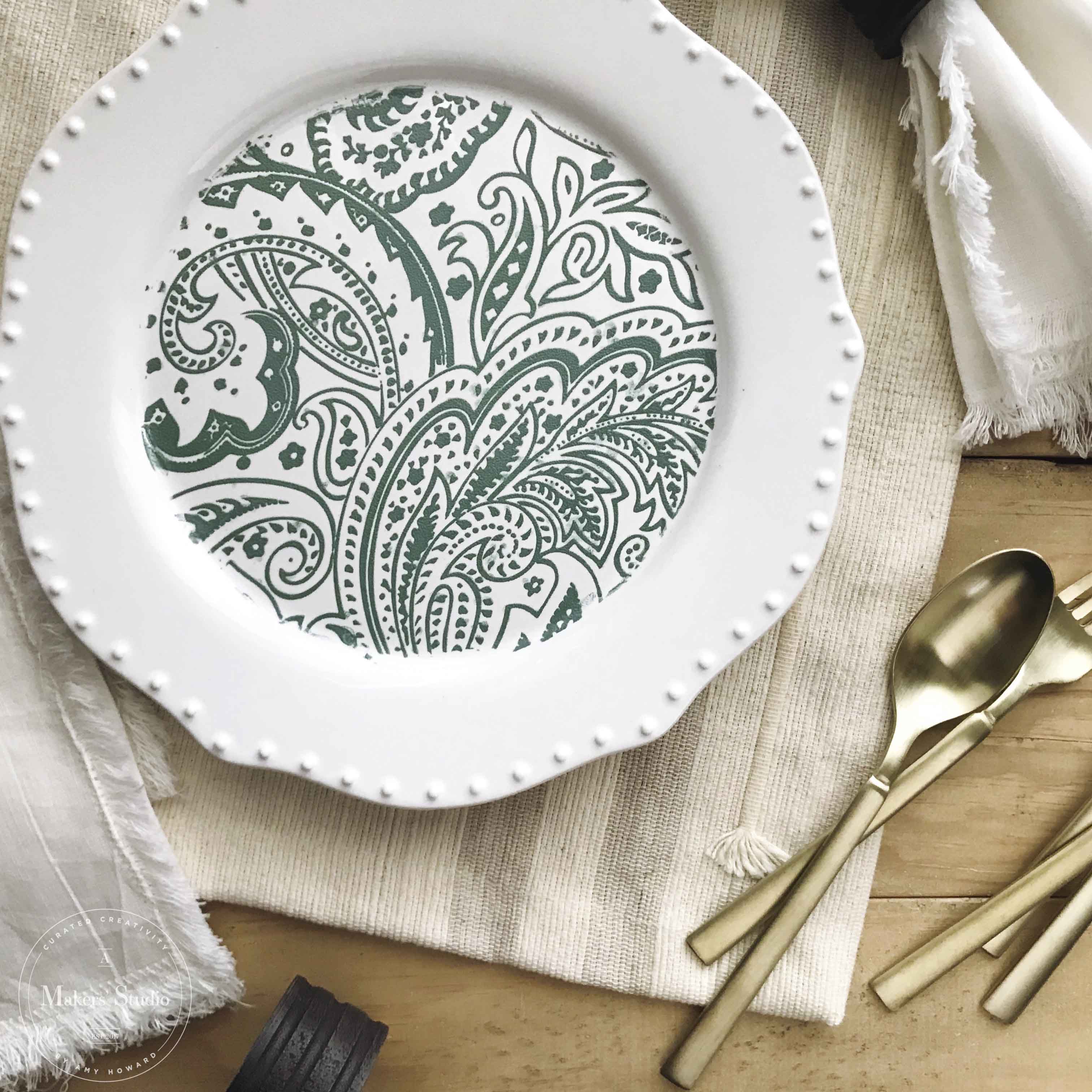 Paisley - Mesh Stencil 12x18