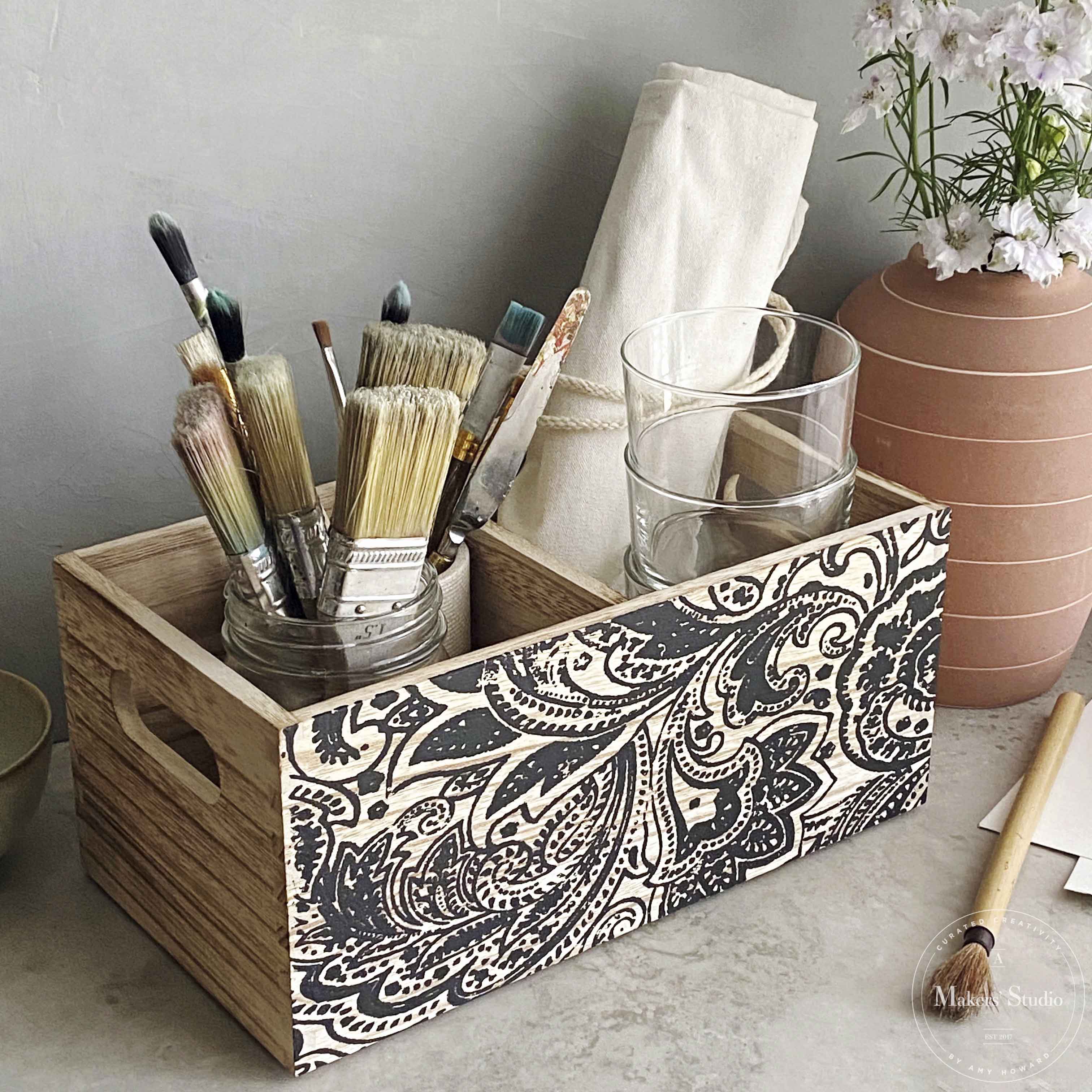 Paisley - Mesh Stencil 12x18