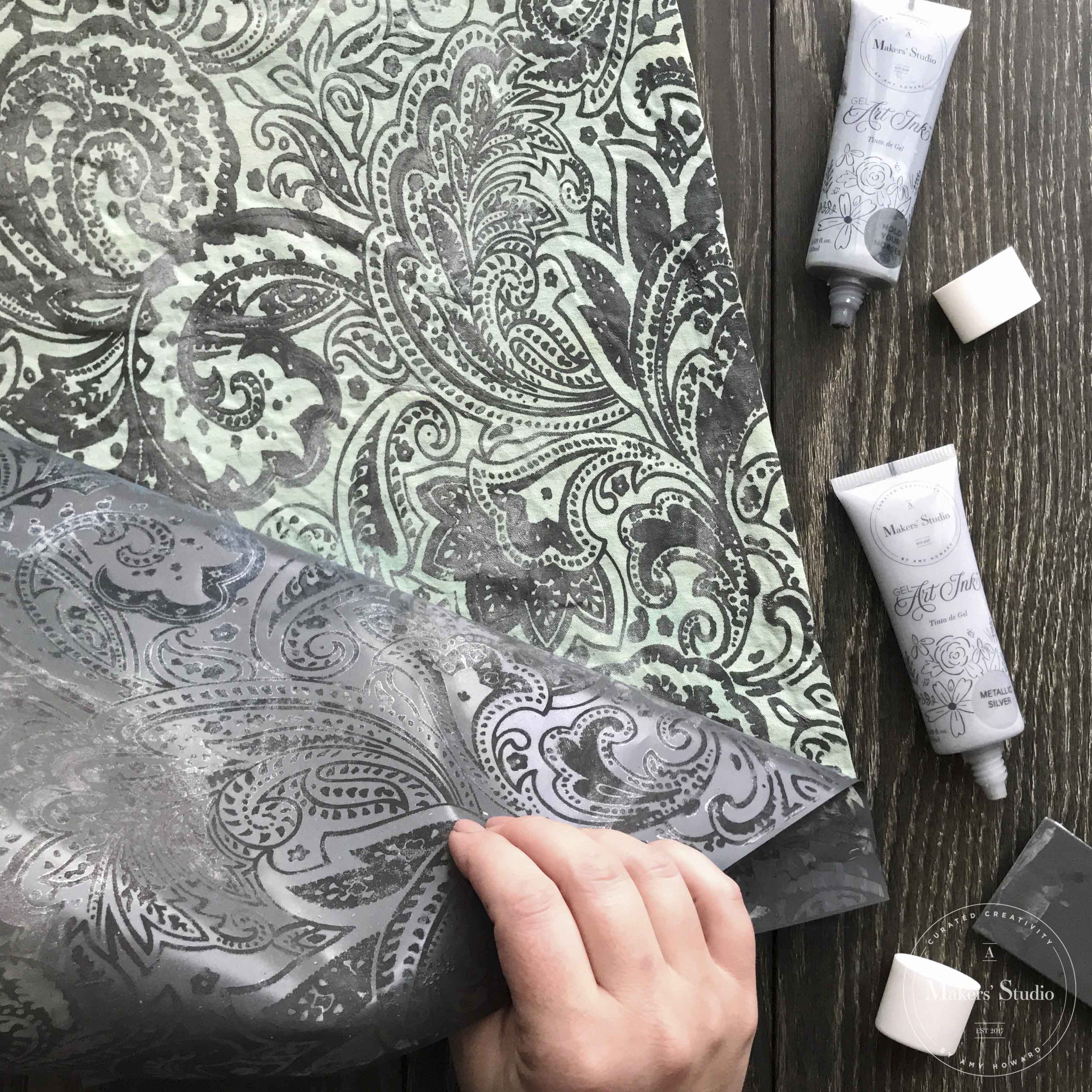 Paisley - Mesh Stencil 12x18