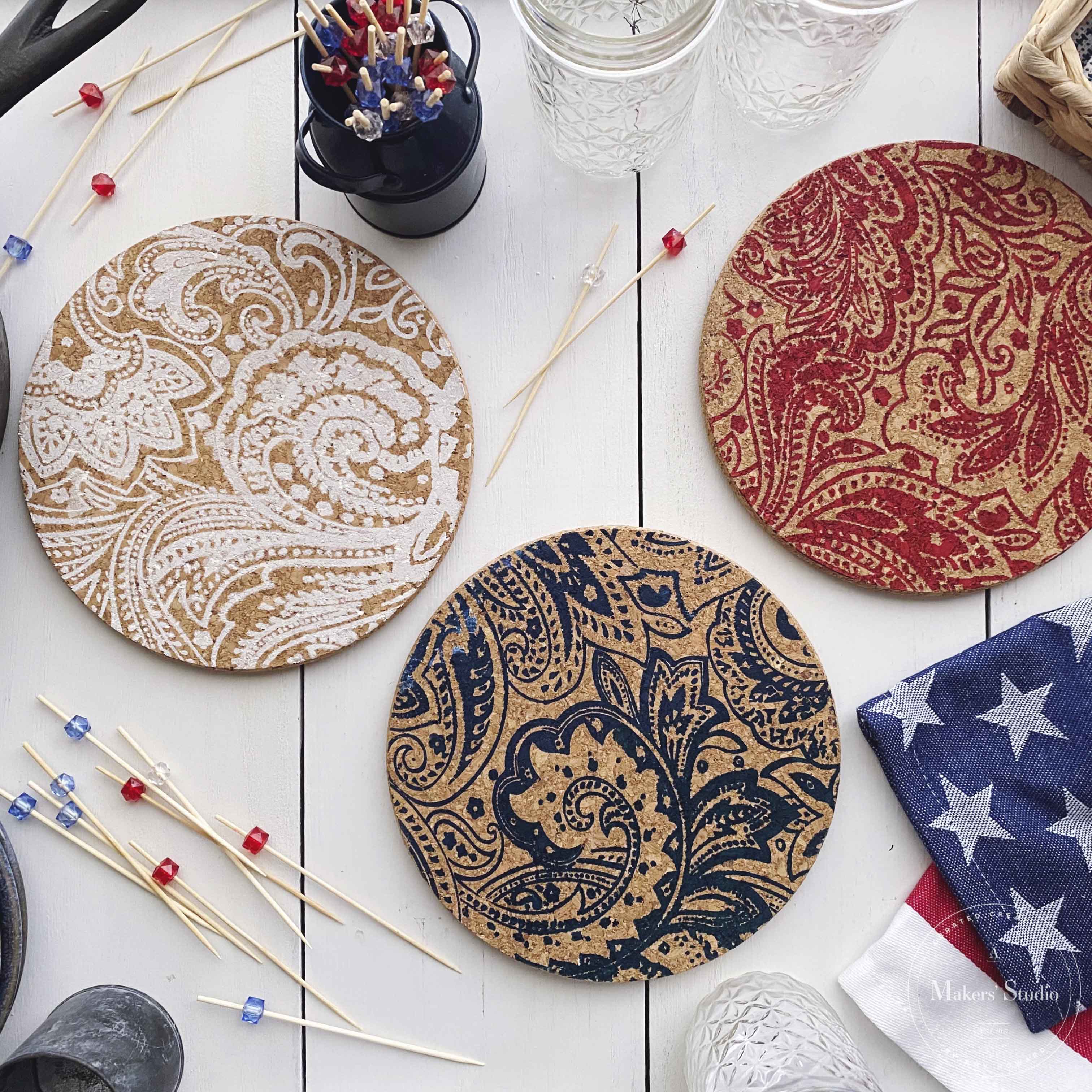 Paisley - Mesh Stencil 12x18