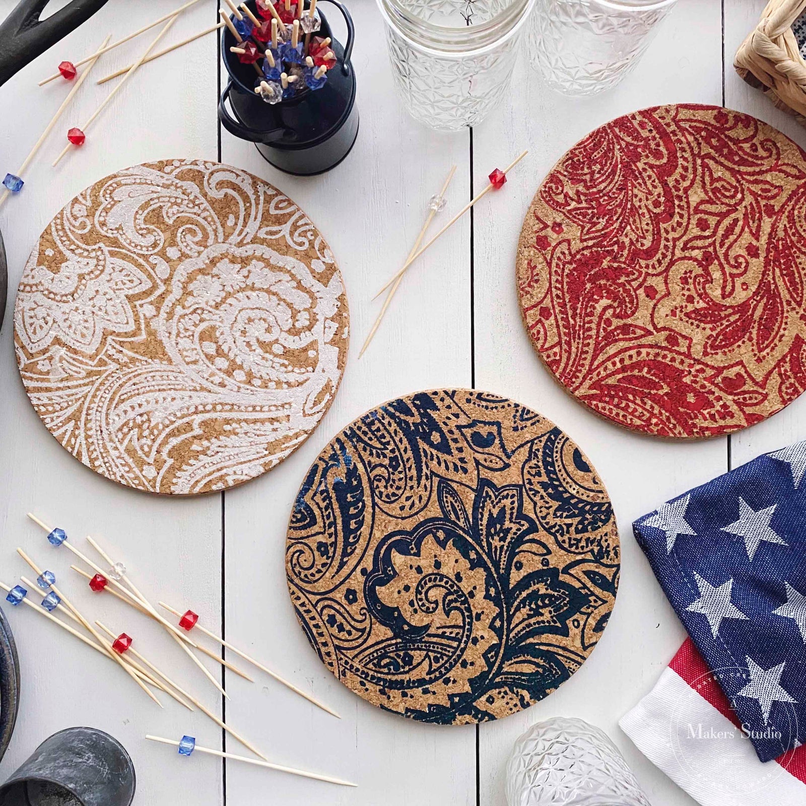 Paisley - Mesh Stencil 12x18