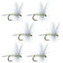 Pale Morning Dun PMD Classic Dry Fly - 6 Flies Hook Size 16