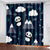 Panda Curtains Blackout Window Treatments Drapes for Room Decoration