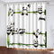 Panda Curtains Blackout Window Treatments Drapes for Room Decoration
