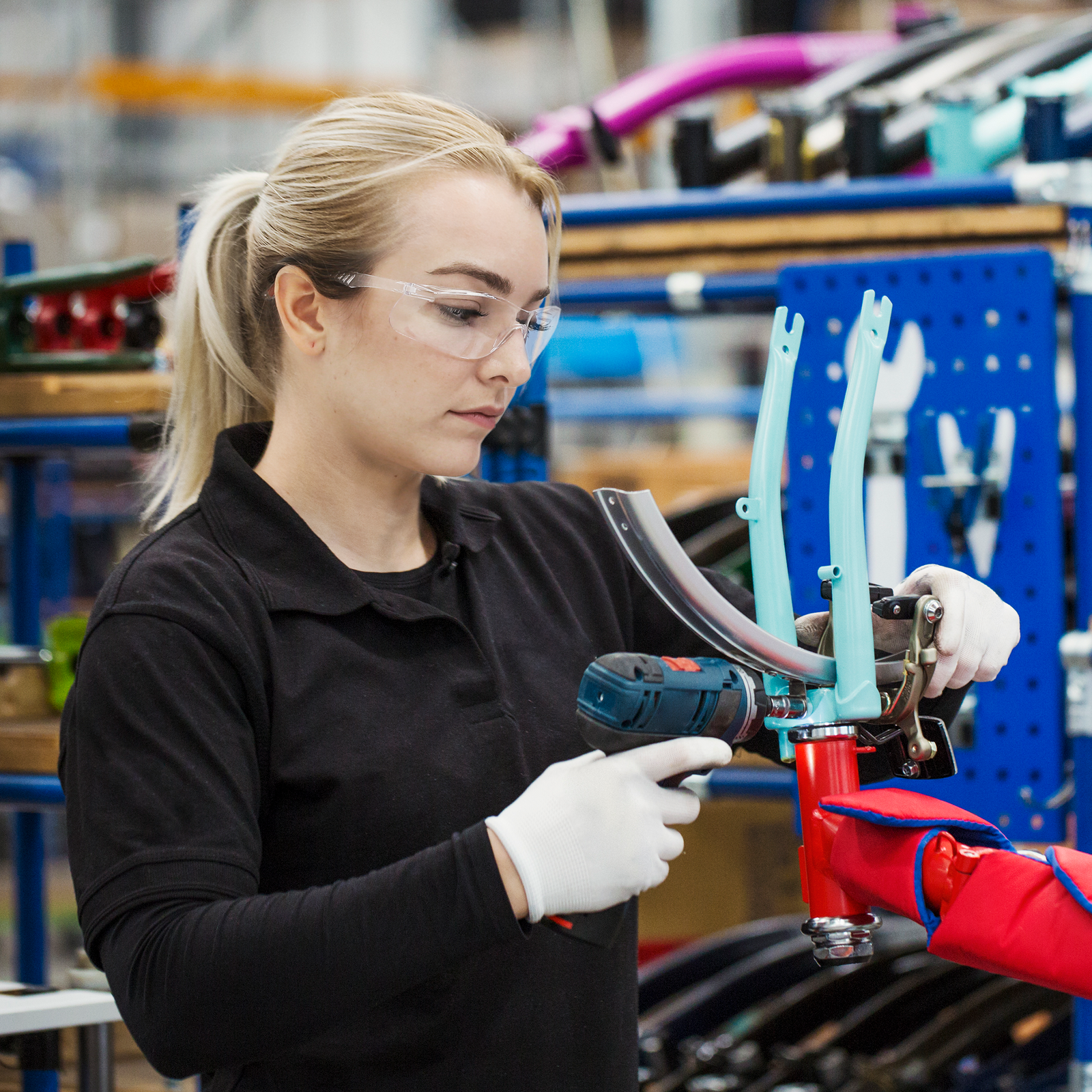 Panoramic Safety Glasses with Side Shields for High Impact Protection