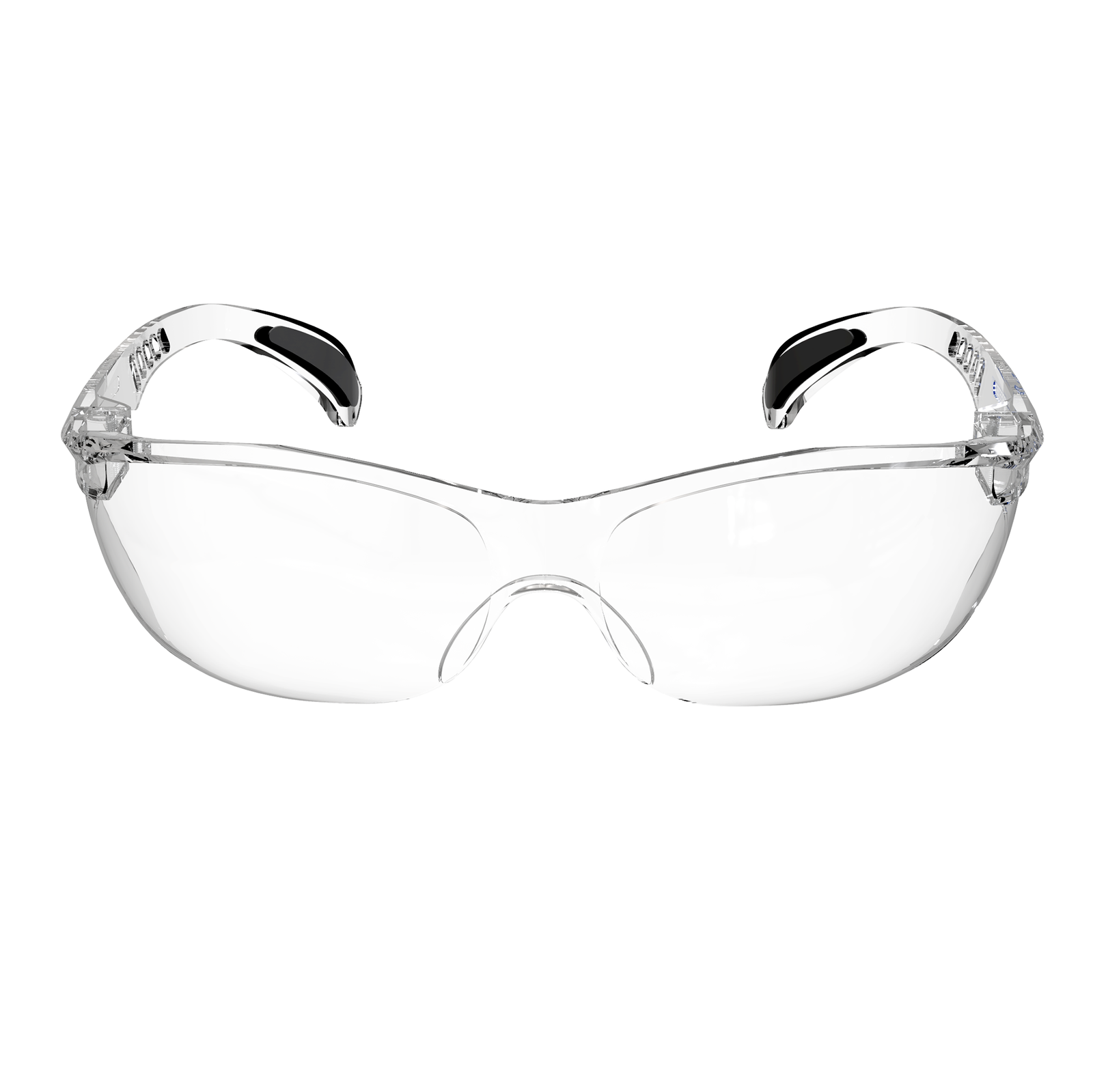 Panoramic Safety Glasses with Side Shields for High Impact Protection