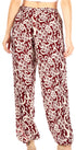 Sakkas Akilla Women's Loose Printed Yoga Elephant Pants Elastic Waist w/Pocket