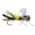 Parachute Chernobyl Ant Black Tan Foam Body Grasshopper Fly 1 Dozen Flies Hook Size 10