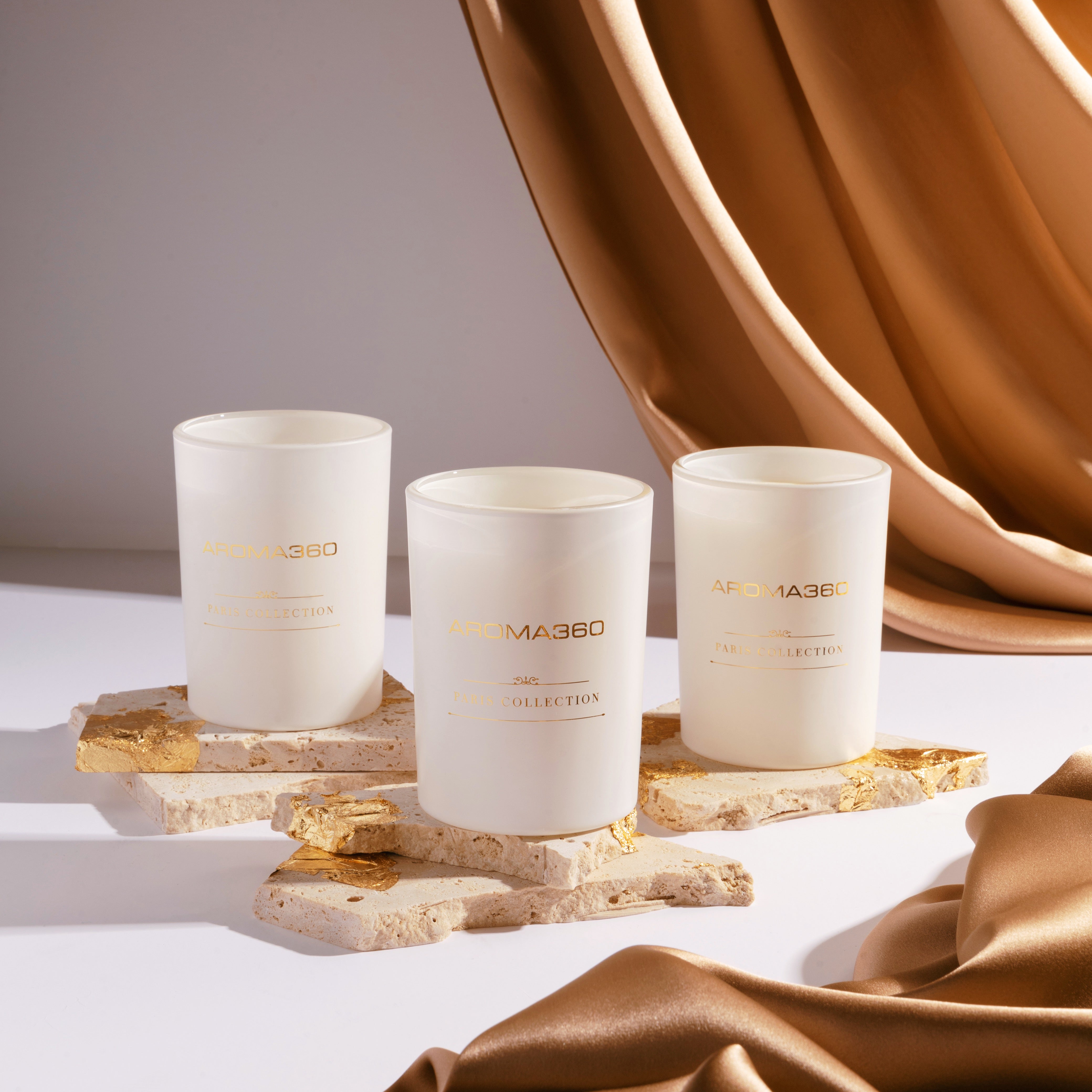 Paris Collection Candle Trio Pure Luxury Fragrance