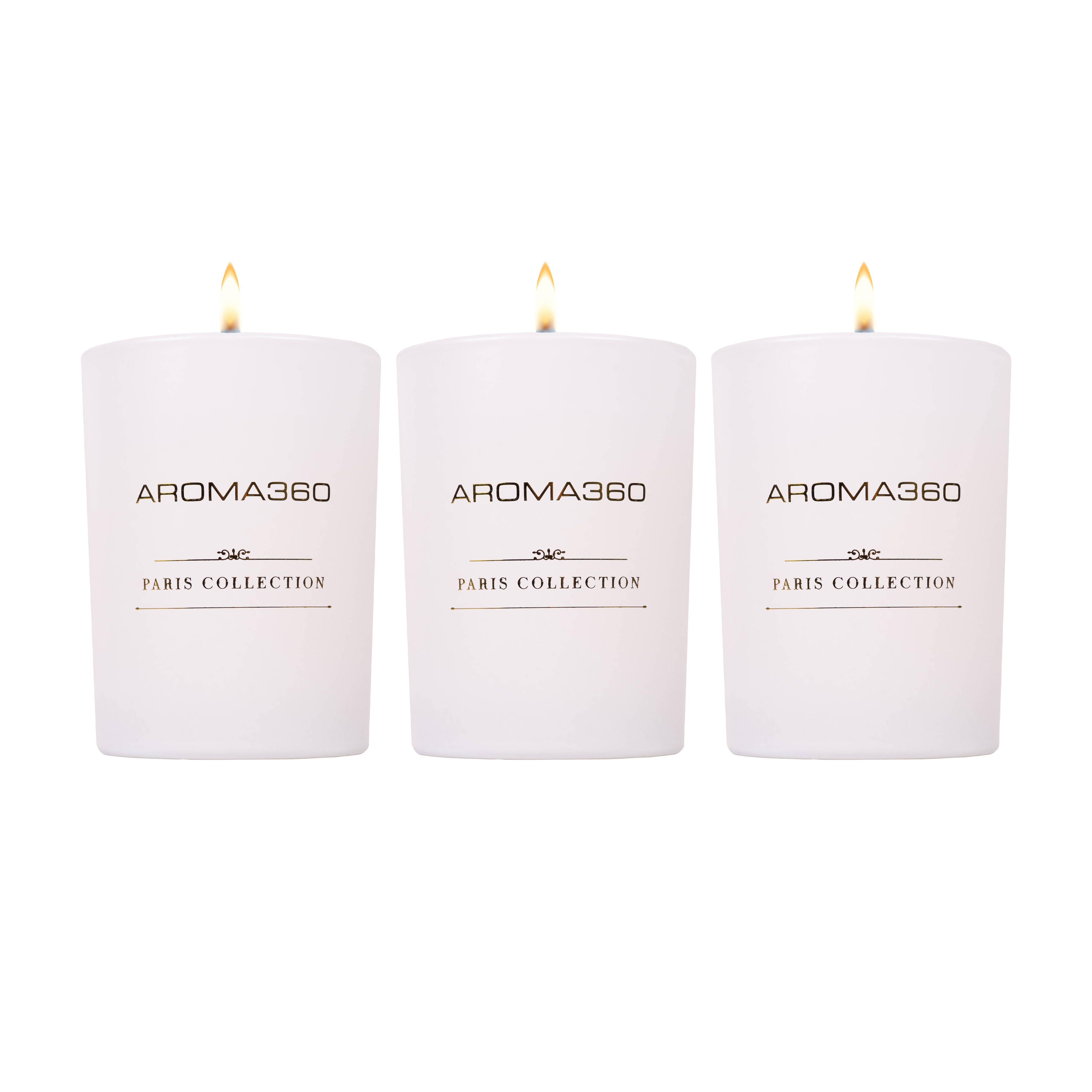 Paris Collection Candle Trio Pure Luxury Fragrance