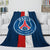 Paris Saint-Germain Blanket Flannel Throw Room Decoration
