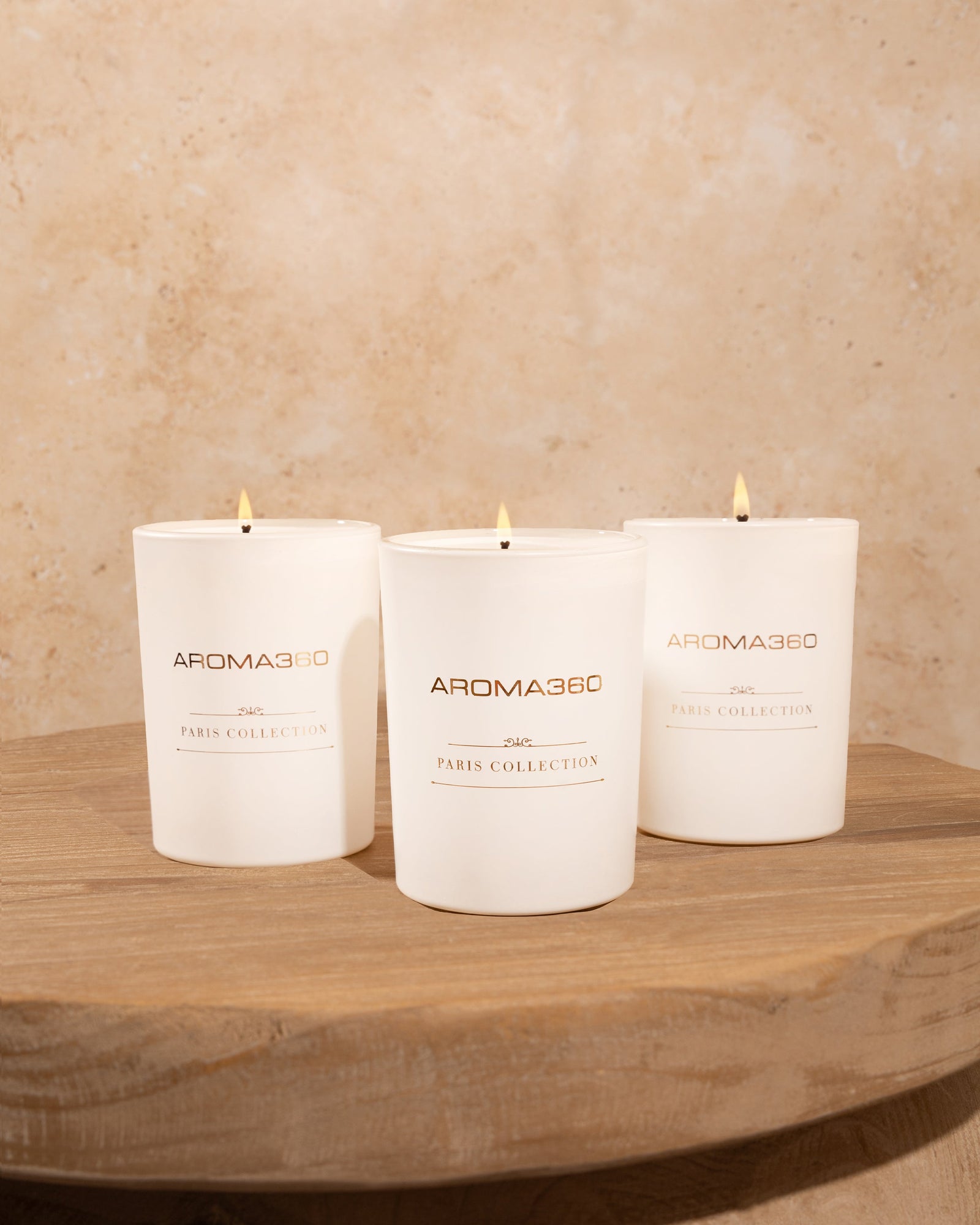 Paris Collection Candle Trio Pure Luxury Fragrance