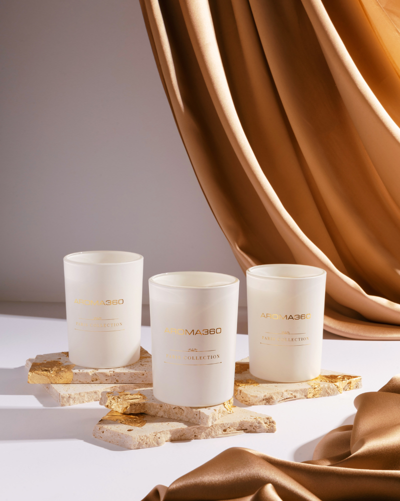 Paris Collection Candle Trio Pure Luxury Fragrance