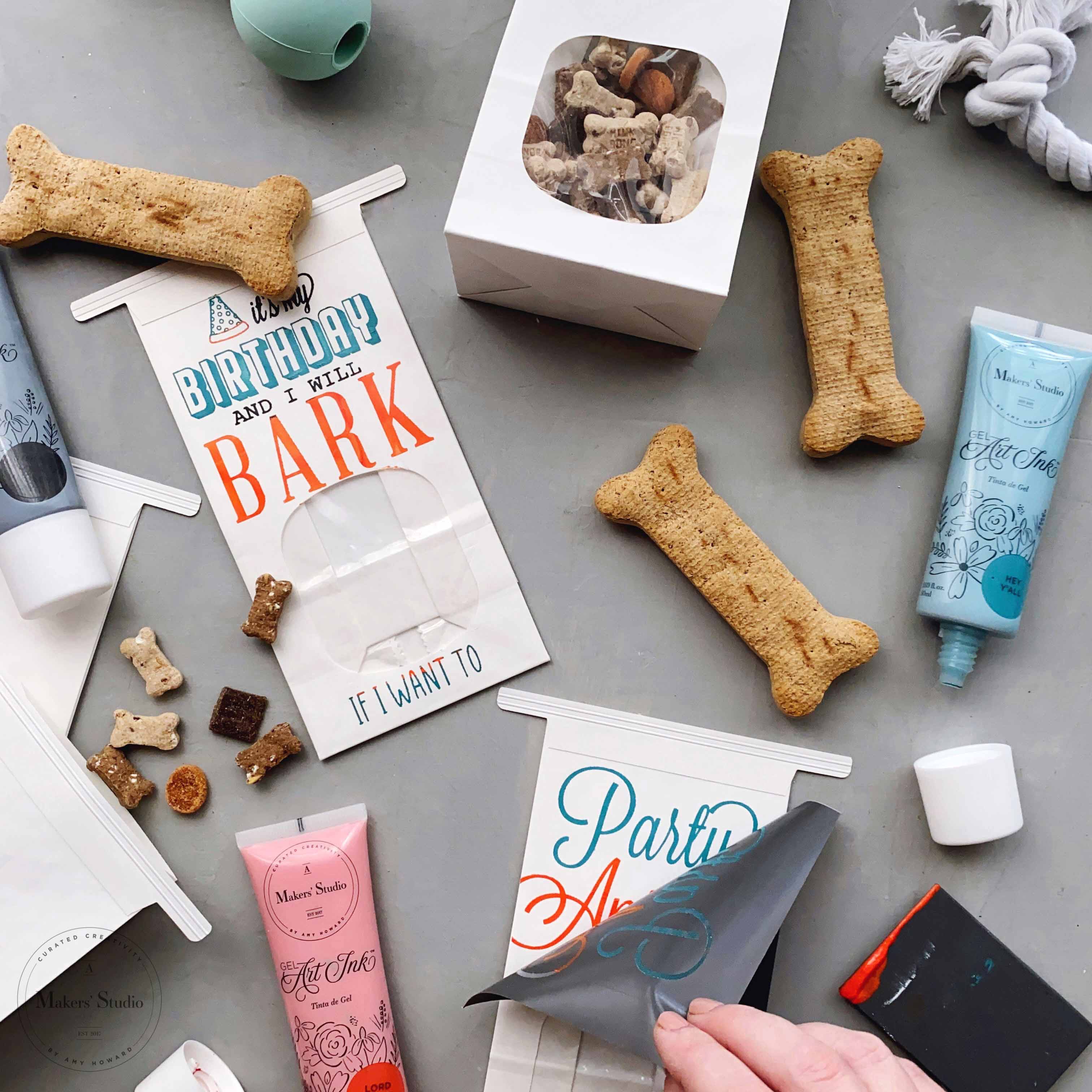 Party Animal - Mesh Stencil 8.5x11